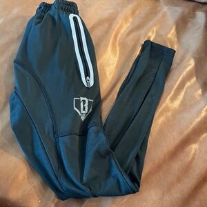 Baseball Lifestyle 101 Kids Black Joggers with Logo Accent